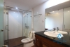 Lake view apartment for rent on Tran Vu, Truc Bach, Ba Dinh